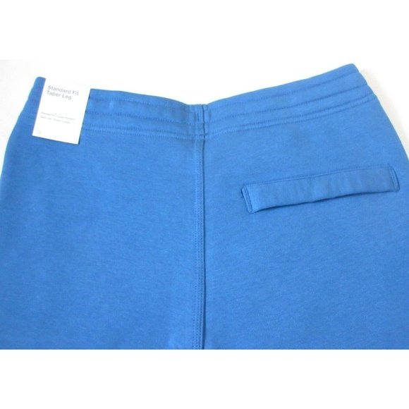 Nike Club Men's Tapered Leg Fleece Lined Jogger pants Marina Blue Sizes NWT - Picture 4 of 5